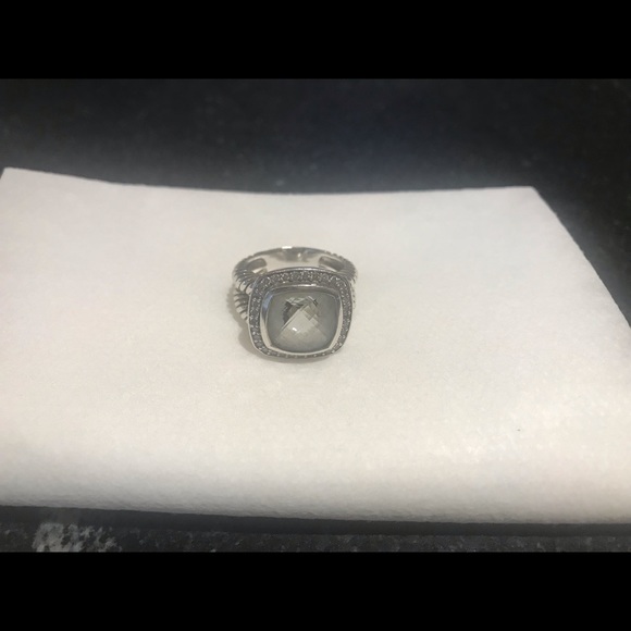 David Yurman Albion ring prasiolite 11 mm - Picture 6 of 6